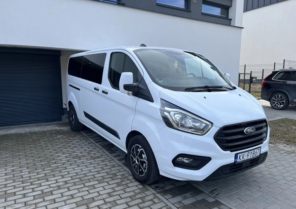 Ford Transit Custom cena 122877 przebieg: 91000, rok produkcji 2020 z Kraków małe 191